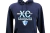 Blusa de moletom c/ capuz, Champion Eco, XC Patriots, cor azul, Tam. S - KeyDreamBr