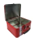 Lancheira Lunch Box de metal da Tesla, tamanho 20x17x10 cm