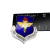 PIN / BROCHE / INSIGNA - Escudo do Comando de Educação e Treinamento Aéreo da USAF en internet