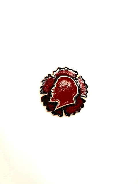 PIN / BROCHE / INSIGNA - Distintivo URSS - Flor Glória de Lenin