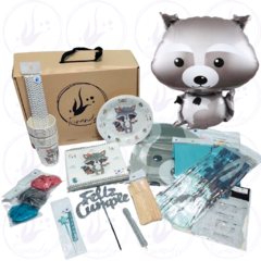 Box Cumpleaños - Mapache (para 12 personas) - comprar online