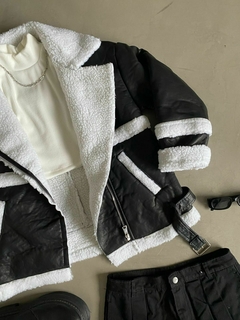 campera de ecocuero