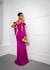 ￼Vestido Glamour Longo Com Fenda /Formatura/Festa De Casamento Tecido Acetinado Com Forro E Bojo 38-42 - comprar online