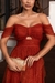 Imagem do Vestido De Festa Glamour Para Madrinhas/Festa De Casamento.Tecido Tule Com Brilho,Com Forro E Bojo 38-40