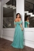 Vestido De Festa Glamour Para Madrinhas/Festa De Casamento.Tecido Tule Com Brilho,Com Forro E Bojo 38-40 - comprar online