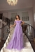 Vestido De Festa Glamour Para Madrinhas/Festa De Casamento.Tecido Tule Com Brilho,Com Forro E Bojo 38-40