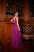 ￼Vestido La Hermosa Glamour. Madrinha/Formatura/Casamento.Tecido Tule Com Brilho,ComForro e Bojo 38-42 - La Hermosa Vestidos de Festa