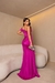 Imagem do ￼Vestido Glamour Longo Com Fenda /Formatura/Festa De Casamento Tecido Acetinado Com Forro E Bojo 38-40