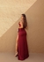 ￼Vestido Glamour Longo Com Fenda /Formatura/Festa De Casamento Tecido Acetinado Com Forro E Bojo 38-42 - comprar online