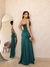 ￼Vestido Glamour Longo Com Fenda /Formatura/Festa De Casamento Tecido Acetinado Com Forro E Bojo 38-42 - comprar online