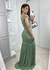 Vestido Para Madrinha Festa De Casamento Tecido Tule Liso Com Forro e Bojo 38-42