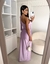 Vestido Luxo Madrinha/Festa/Formatura. Tecido Acetinado Com Forro E Bojo 38-42 na internet
