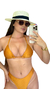 Biquíni Tropicali #2 Dourado - comprar online