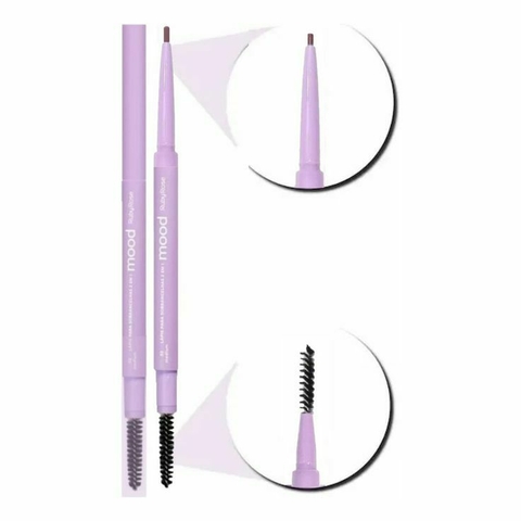Lápis de Sobrancelha 2 em 1 Medium Ruby Rose Mood - Definição e Naturalidade