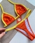 CALCINHA FITA CORES - LARANJA + AMARELO - comprar online