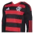 Camisa Flamengo I 25/26 manga longa - Torcedor Adidas Masculina - Vermelha e preta - Tsnsport