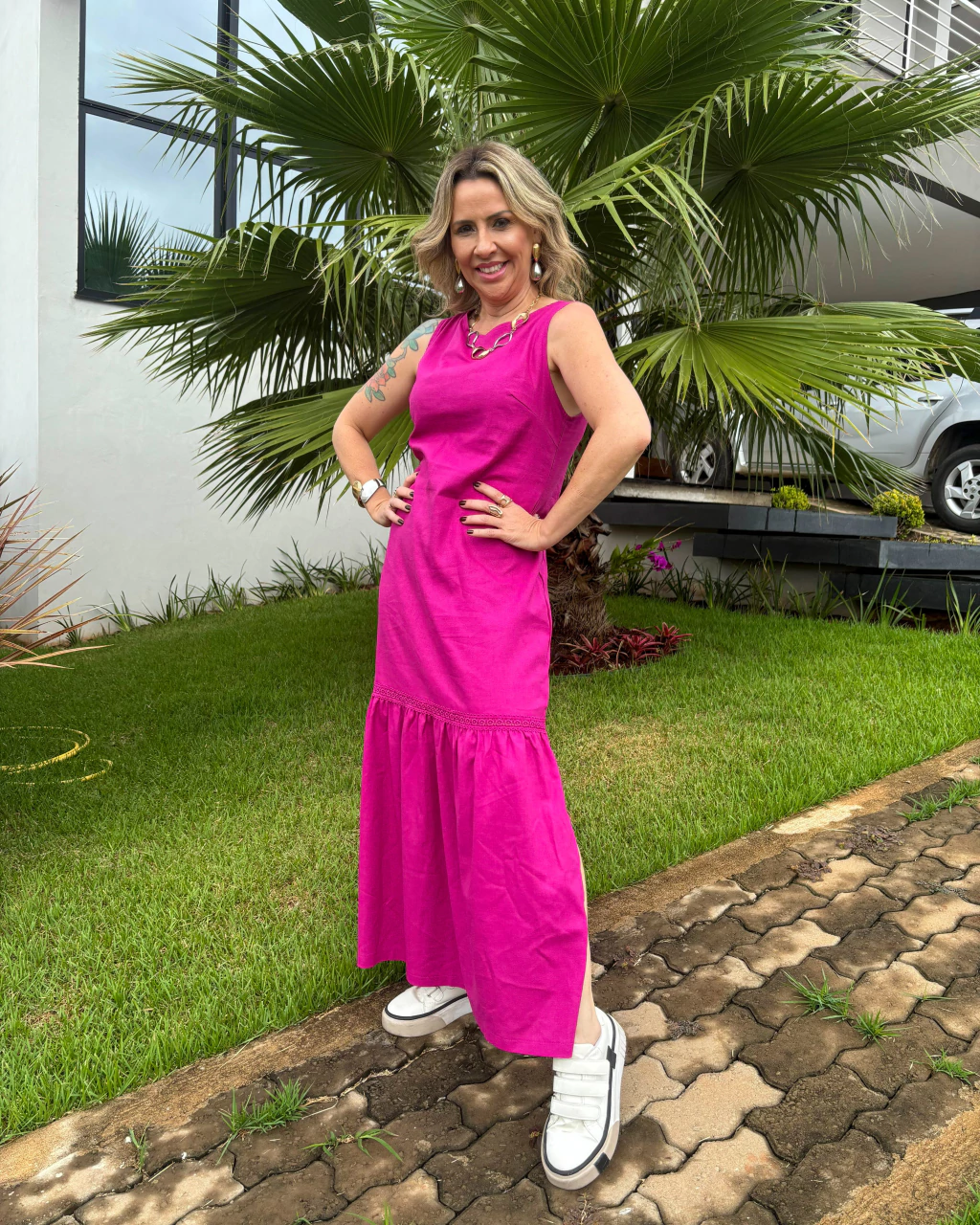 VESTIDO LIVIA - ROSA
