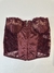 CORSELET BORDADO ZIPER