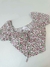 Cropped floral - loja online