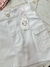 SAIAS CARGO JEANS BRANCA - LUNITACHIC