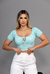 Cropped floral - comprar online