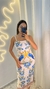 VESTIDO LATERAL ABERTO FARM - loja online