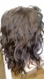 Peruca de cabelo humano 30 cm cor castanho natural tom 5 - Jasmim - As Peruqueiras