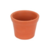 VASO DE BARRO CILINDRO COM BORDA P