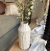 Florero Lineas Blanco 63401