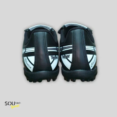 CHUTEIRA ADULTO SOCIETY TOPPER CLASSICA PRETO/BRANCO - SOU sport