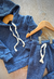 CONJUNTO WAFFLE FRISADO AZUL - comprar online