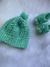 SET GORRITO + ESCARPINES VERDE