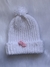 GORRO BLANCO TEJIDO