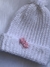 GORRO BLANCO TEJIDO - comprar online