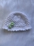 GORRITO BLANCO CON FLORCITA