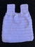CHALECO DE LANA DE BEBE BLANCO en internet