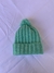 GORRO TEJIDO VERDE