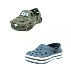 Babuche kit 2 pares Infantil de Menino com Carrinhos - loja online