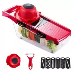 Cortador De Legumes E Frutas 10 Em 1 Mandoline Multi-laminas - Achadinhos Premium