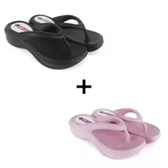 Kit 2 Sandália Plataforma Feminina Nuvem Podlinda - Achadinhos Premium