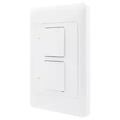 Interruptor inteligente WiFi 2 Botões Branco