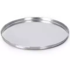 Forma Para Pizza 35 Cm Diâmetro Aluminio Borda Reforcada Pro na internet