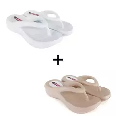 Kit 2 Sandália Plataforma Feminina Nuvem Podlinda - comprar online