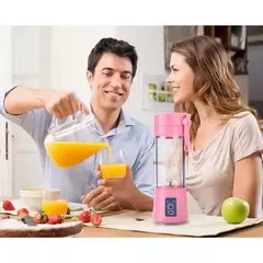 Mini Liquidificador Portátil Shake de 6 Lâminas - comprar online
