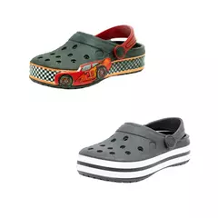 Babuche kit 2 pares Infantil de Menino com Carrinhos - loja online