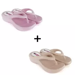 Kit 2 Sandália Plataforma Feminina Nuvem Podlinda - Achadinhos Premium