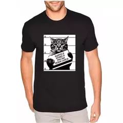 Camisa Criminal Cat