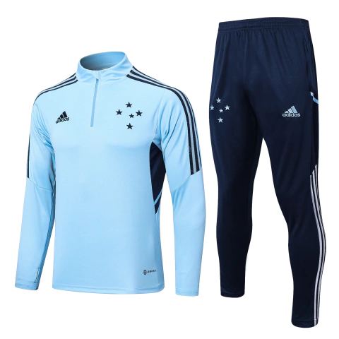 Conjunto Treino Adidas Cruzeiro 22-23 Blue