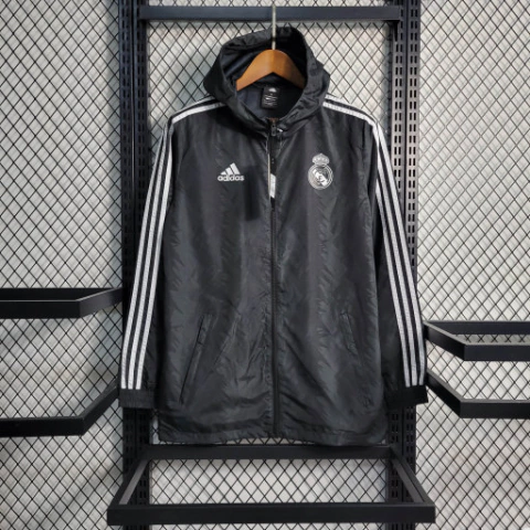 Corta Vento Adidas Real Madrid 22-23 Black
