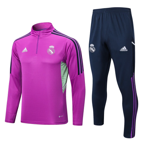 Conjunto Treino Adidas Real Madrid 22-23 Rosa